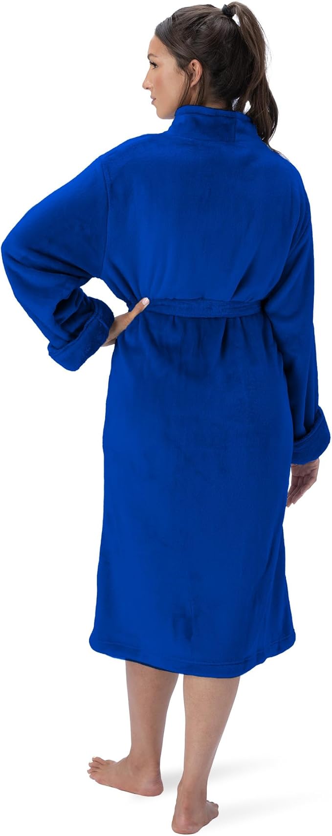 NFL Adult Unisex Silk Touch Bathrobe, Officially Licensed Loungewear, Soft Plush Polyester