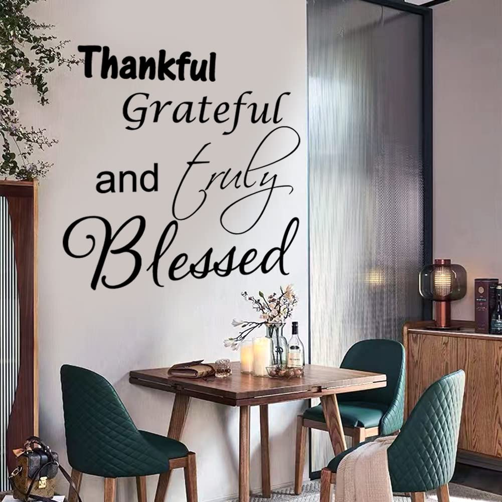 Bible Verse Wall Decals - Vinyl Quotes Stickers Inspirational Peel & Stick Decor for Living Room, Bedroom, Office, Bathroom