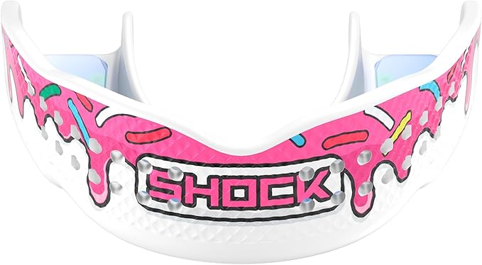 Shock Doctor Sports Mouth Guard, Breathable Low Profile Custom Fit, Basketball, Football, Lacrosse, Hockey & More