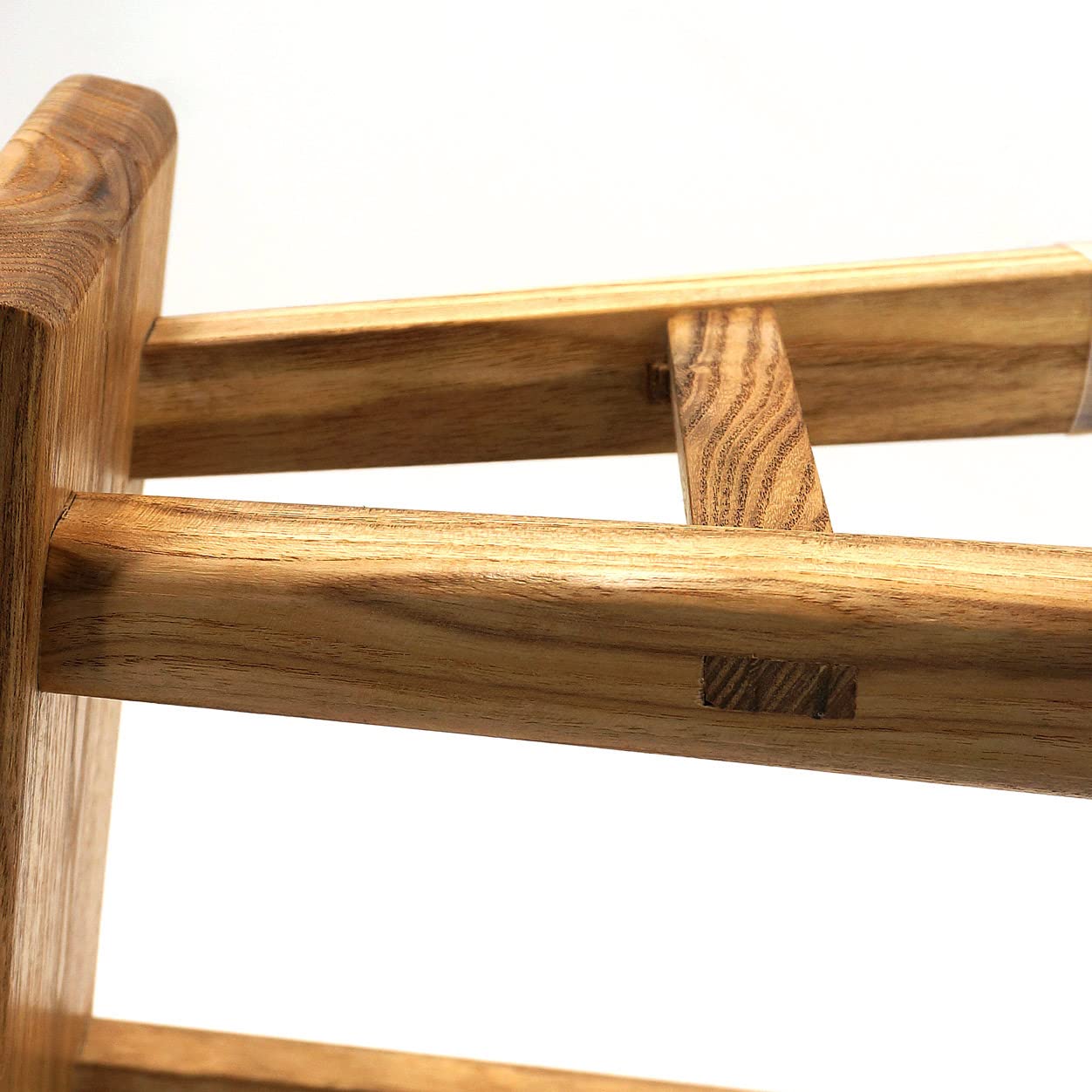 ANQILEE Handmade Solid Wood Stool Milking10 Height Wooden Step Stool Simple Wooden Viking (12" Long 6" Wide)