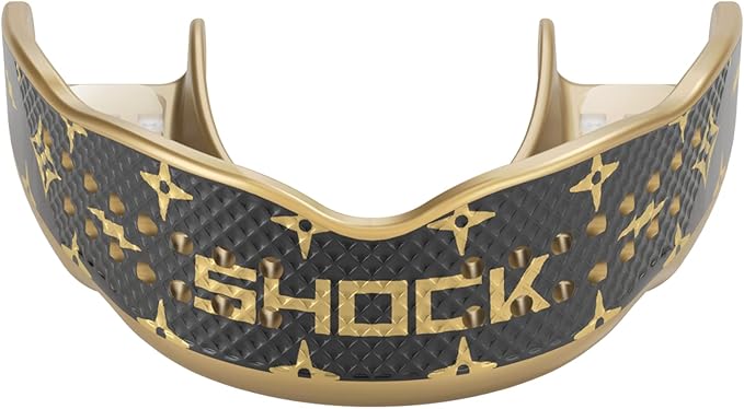 Shock Doctor Sports Mouth Guard, Breathable Low Profile Custom Fit, Basketball, Football, Lacrosse, Hockey & More