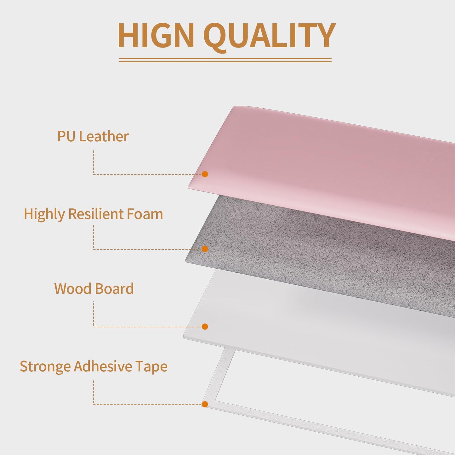 Greymond Headboards Wall Panel for Twin, Self-Adhesive 3D Wall Panels, Upholstered Wall Panel for Bedroom/Living Room (6 Pieces 9.84 in x 23.6 in)