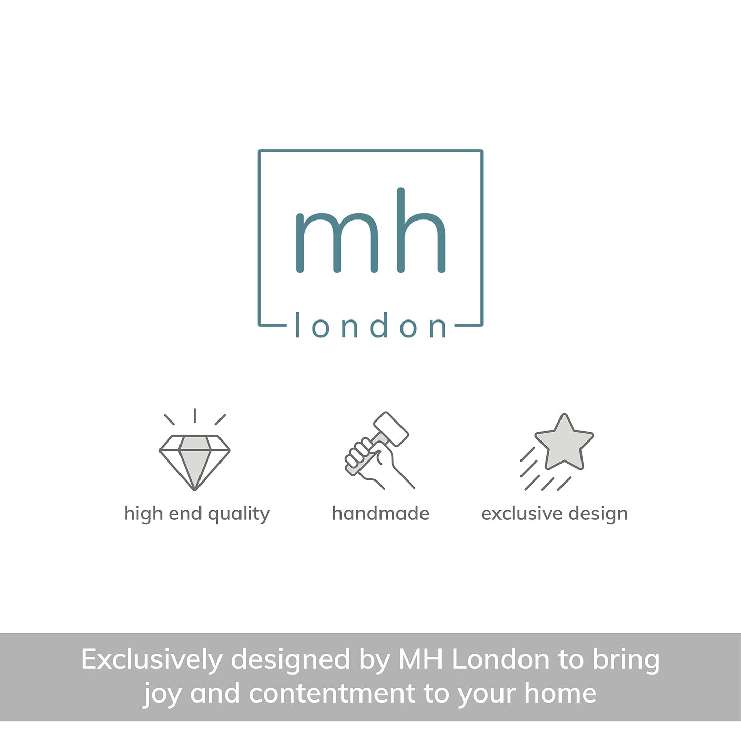 MH London Tri Pin Side Table I Handmade Natural Mango Wood, Naturally Moisture Resistant, Maintenance Free I 16" x 16" x 18" I Wandsworth, Walnut