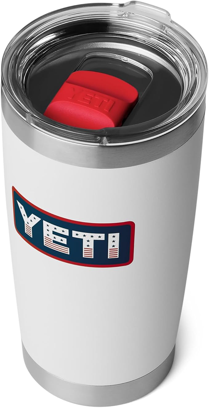 YETI Rambler 20 oz Stainless Steel Vacuum Insulated Tumbler w/MagSlider Lid