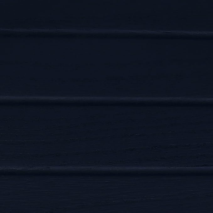 Distressed Ladder Shelf - Rustic Leaning Bookshelf for Home Decor (Navy)