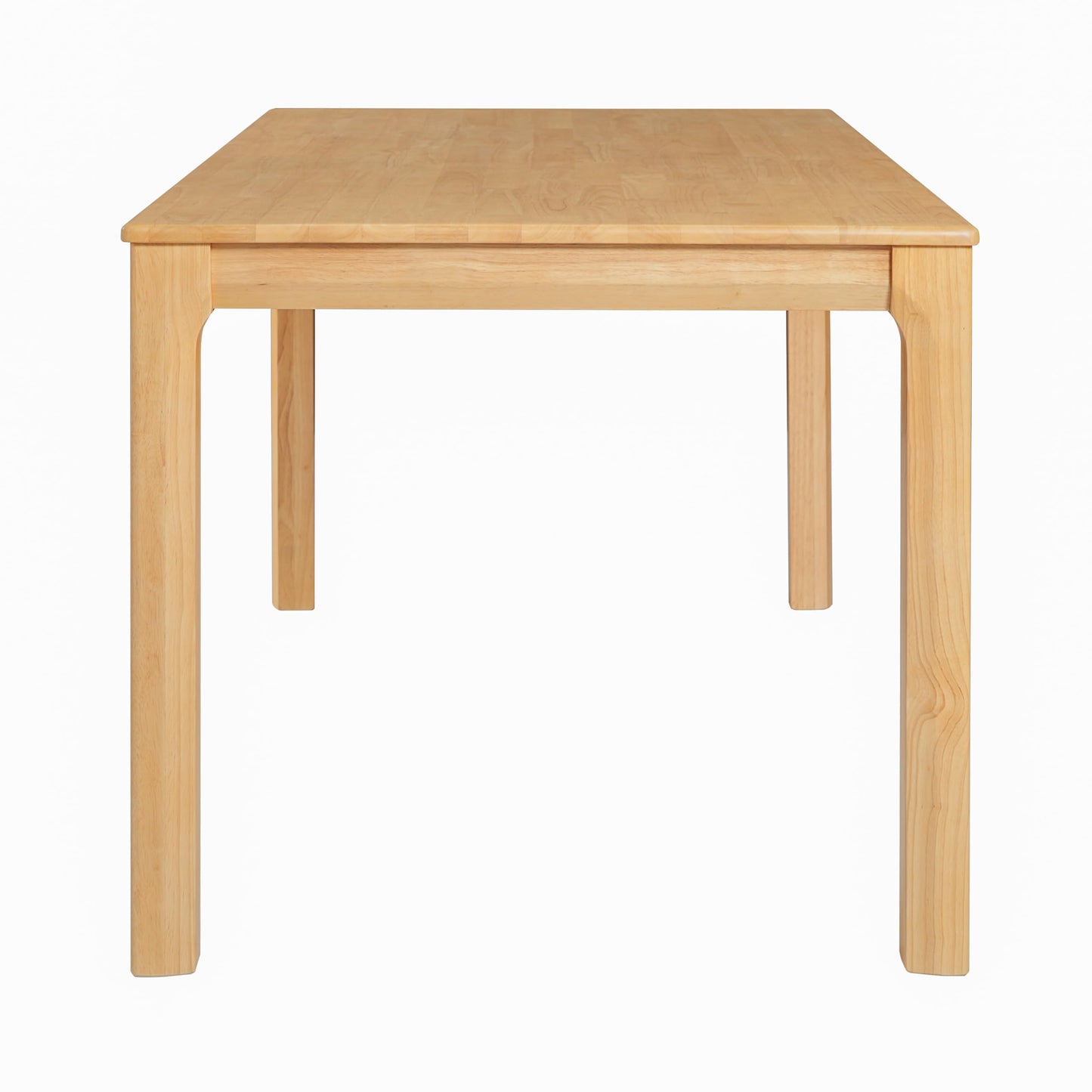 Christopher Knight Home Ace 70.28'L Solid Wood Dining Table for 6-8 People, Rubber Wood Dining Room Table, Minimalist Modern Rectangular Kitchen Table, Easy Assembly Dining Room Furniture, Natural