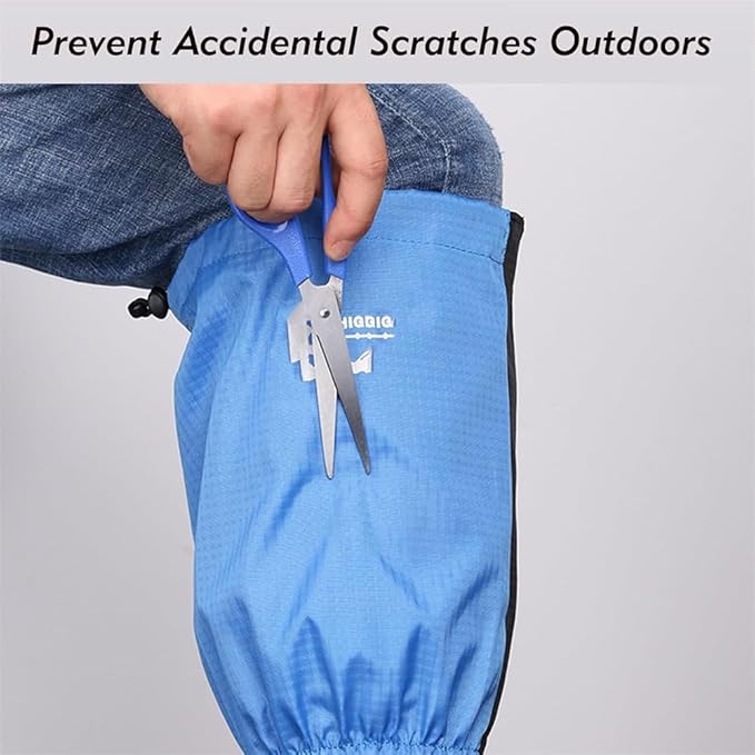 Gaiters for Hiking ??Waterproof and Breathable Leg Gaiters for Women and Men Boots, Adjustable Lightweight Shoes Gaiters for Hunting, Hiking, Mountaineering, Snow Gaiters for Hiking Boots
