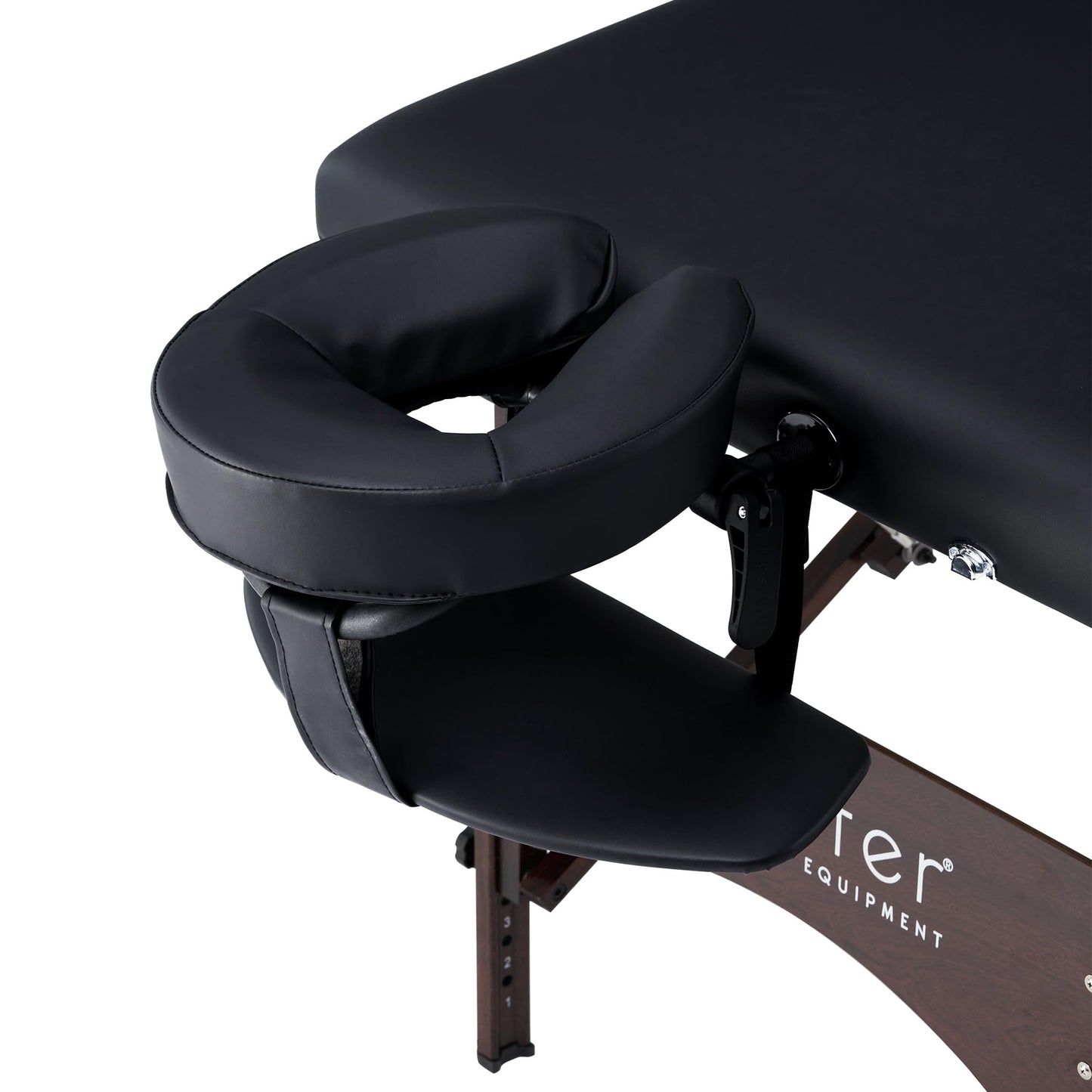 Master Massage 28" Argo Portable Massage Table with Extra Music Master Crescent Round High Fidelity Sound Face Cradle Cushionin