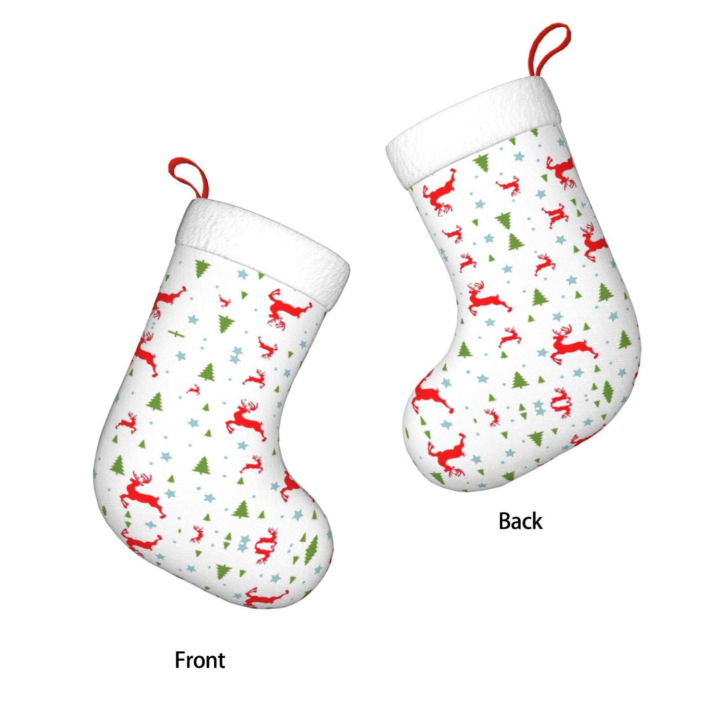 HJKTVDRQ Christmas Holiday Print Classic Decorative Socks Stylish Traditional Christmas,Luxurious Gift for Festive Season