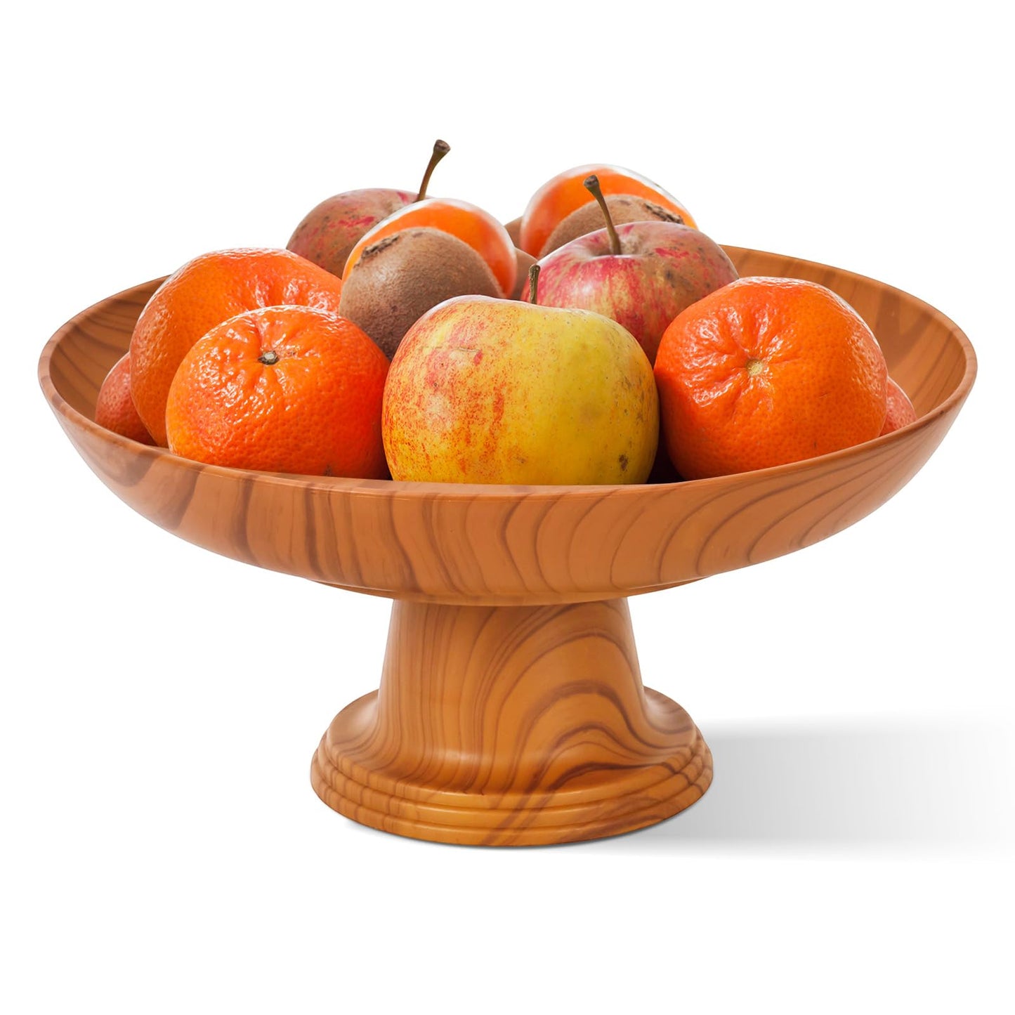 Fruit Bowl for Kitchen Counter Plastic Decorative Footed Fruit Bowls Key Holder Bowl for Entryway Table Home Decor