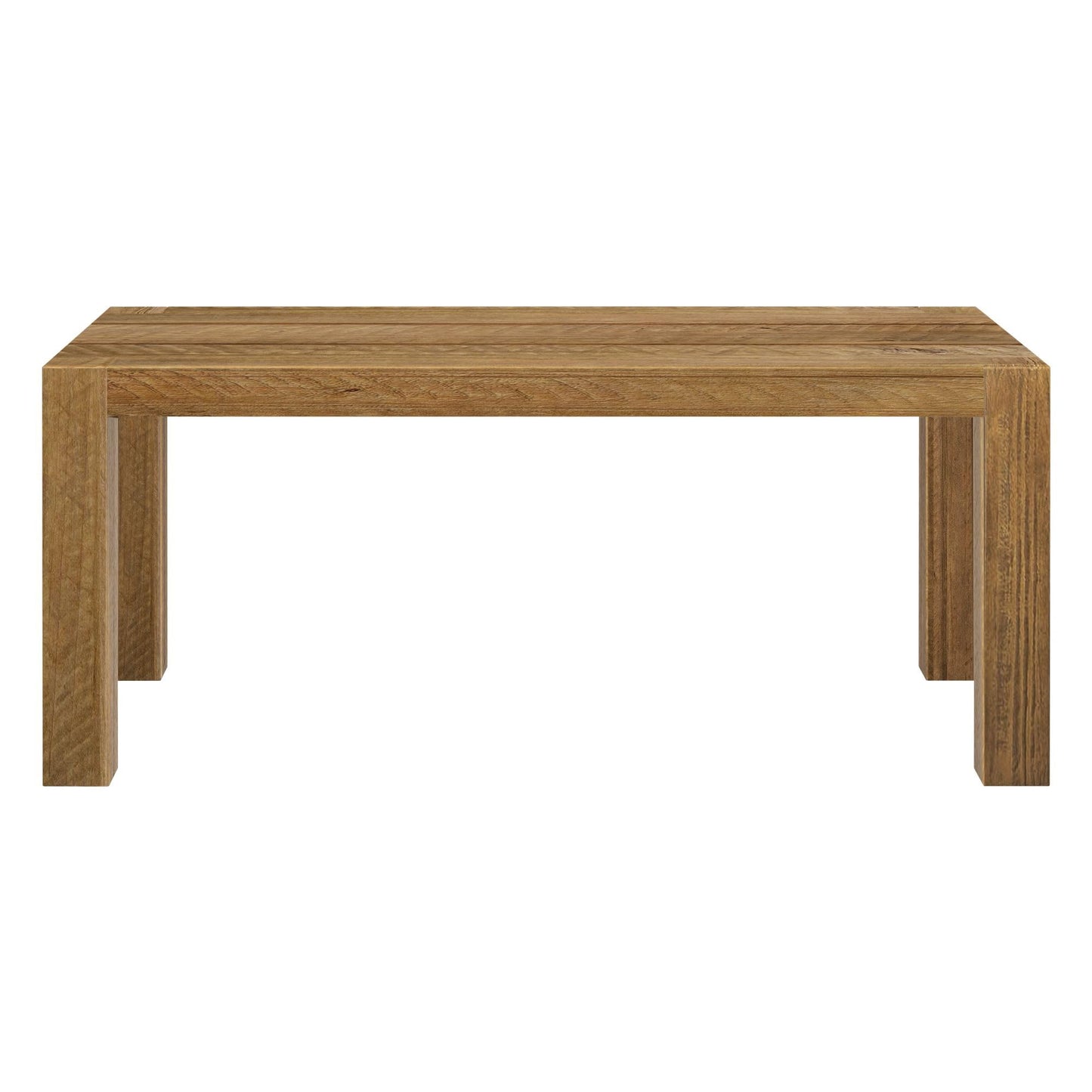 Plank+Beam Camden, Farmhouse Dining Table, 72", Solid Wood Dining Table for 6-8, Rustic Table for Dining Room and Kitchen, Natural Wood Grain, Rustic Honey