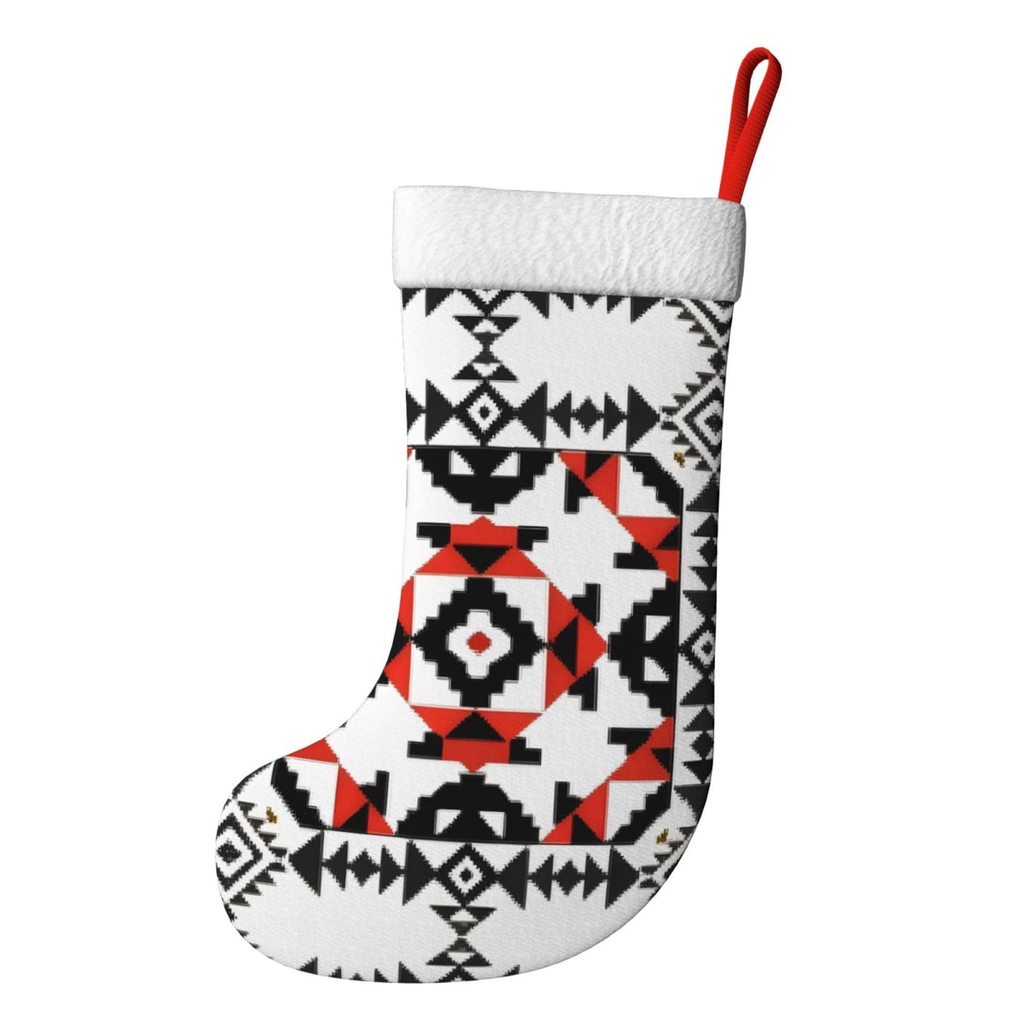 UUIKLPOL Decorative Art Print Holiday Decorative Socks,Classic Christmas Stockings Festive Ornaments,Joyful Season Socks