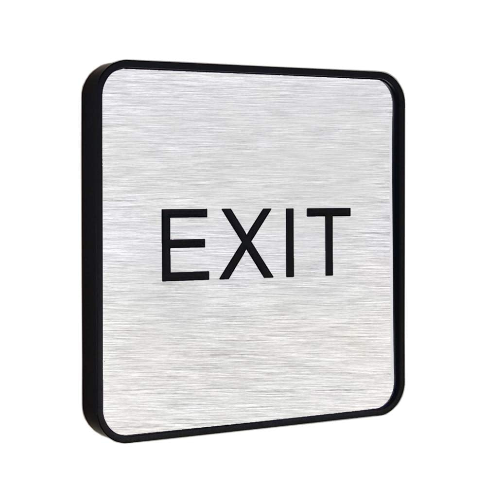 Custom Engraved Door Suite Wall Sign | Office Sign | Personalized Wall Plaque | Business Doctor Law Firm Home Office Cafe Shop | Up to 5 Text Lines | Adhesive Backed or Simple Keyhole Mounti (8" x 8")