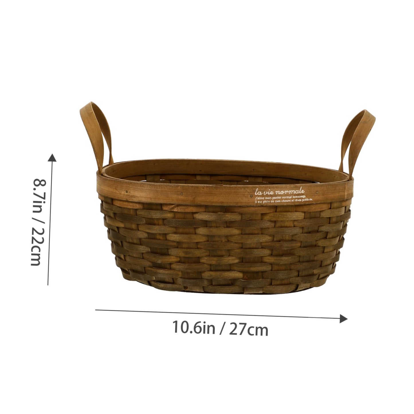 TOPPERFUN Rope Basket Home Storage for Organizing Boho Decor Fruit Holder Easy to Carry