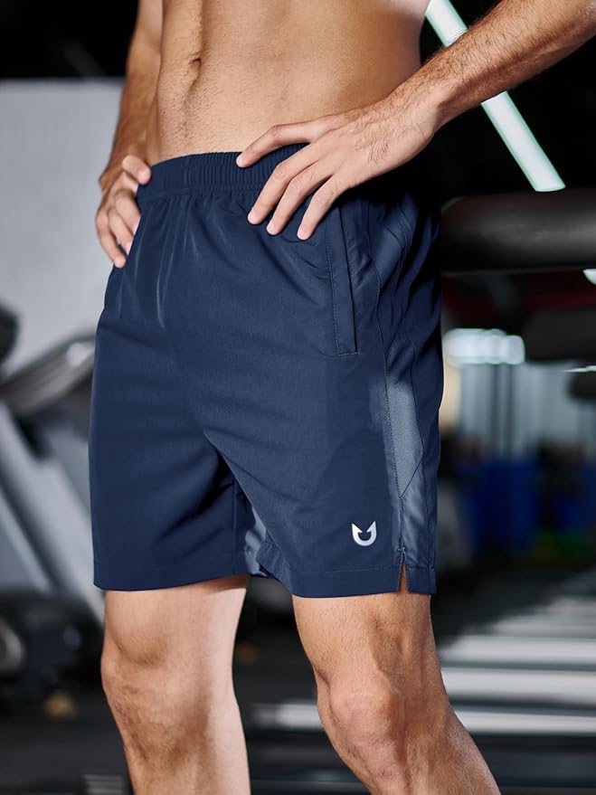 NORTHYARD Men's Running Athletic Shorts 5'' Workout Gym Tennis Short Quick Dry Lightweight Active Sports Basketball