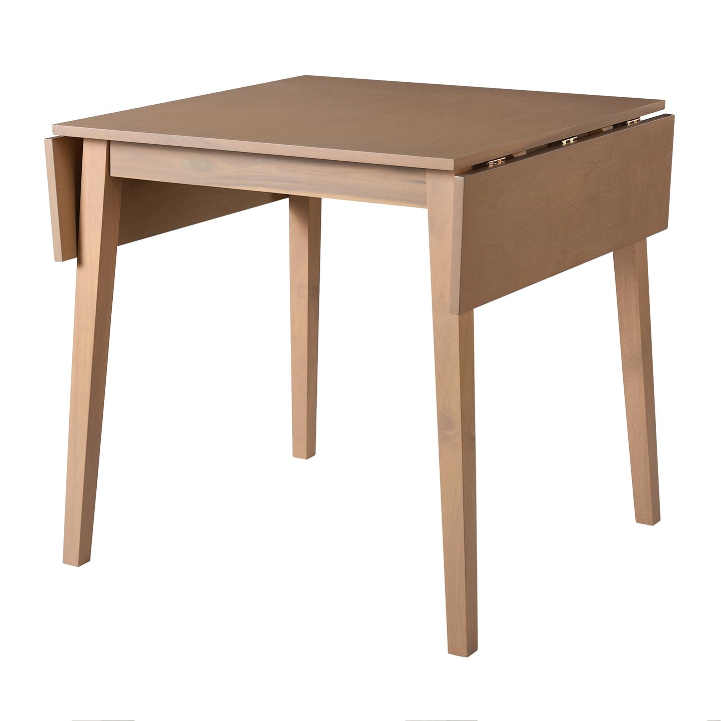 Merax Wooden 29"- 45" Folding Kitchen Table with Drop Leaf for Living Room, Kitchen, Dining Room, Small Space, Natural