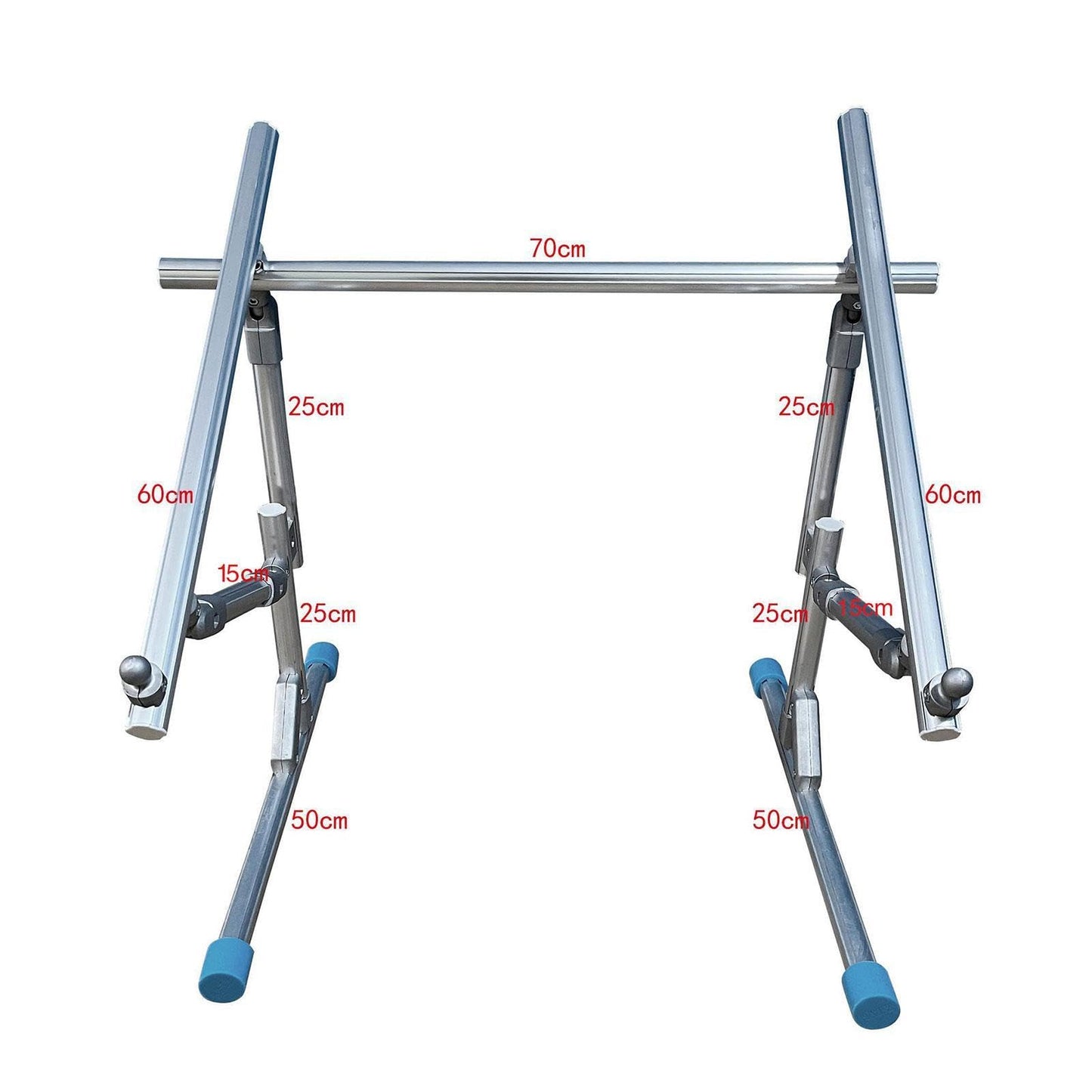 KiBcsLic Embroidery Stitch Stand, Aluminum Alloy, Sturdy, Practical Adjustable, Floor Standing, Embroidery Frame Stand , 1 Bar