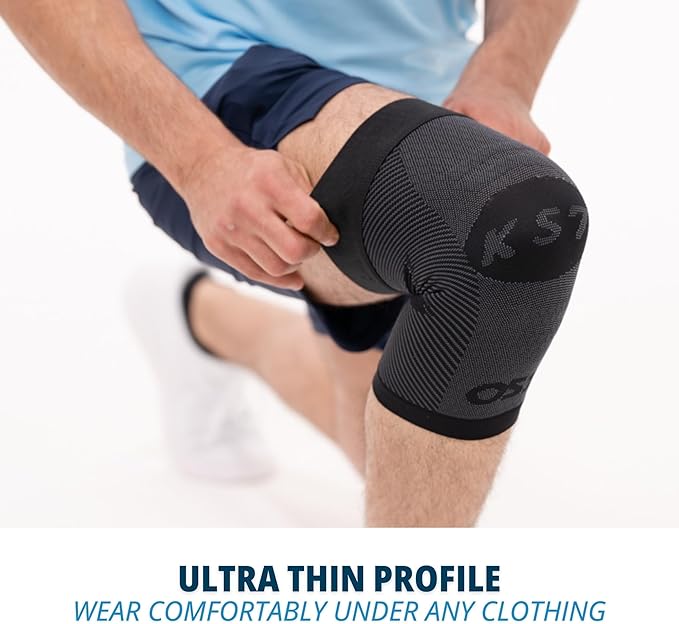 OS1st KS7 Performance Knee Brace with Compression Zone Technology?“Stabilizing Knee Sleeve for Pain Relief, Patella Support, Running, Arthritis, Men & Women