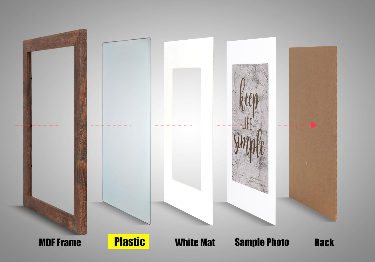 kennethan 11x14 Picture Frame Rotten Brown 2 Pcs Wooden Frame can Display 8x10 Picture with Mat or 11x14 Without Mat on the Wall For home decoration,holiday gift