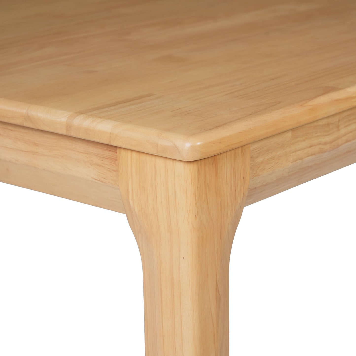 Christopher Knight Home Ace 70.28'L Solid Wood Dining Table for 6-8 People, Rubber Wood Dining Room Table, Minimalist Modern Rectangular Kitchen Table, Easy Assembly Dining Room Furniture, Natural
