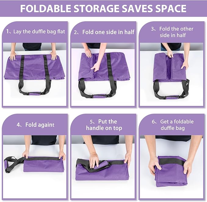 Extra Large Travel Duffle Bag, 160L Gear Bag for Men and Women, Storage Bag Ideal for Overnight Camping and Weekend Getaways