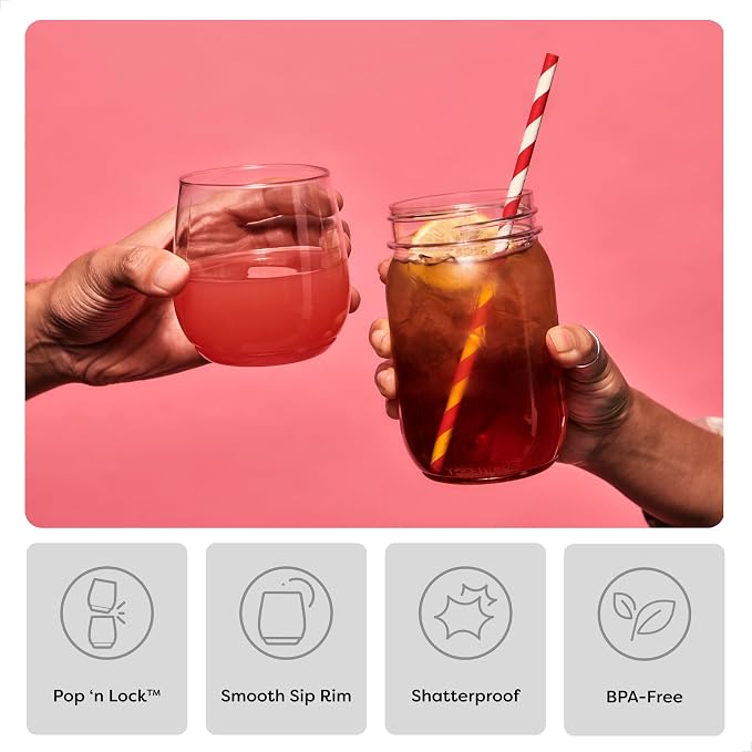 TOSSWARE POP 14oz Vino SET OF 252, Premium Quality, Recyclable, Unbreakable & Crystal Clear Plastic Wine Glasses
