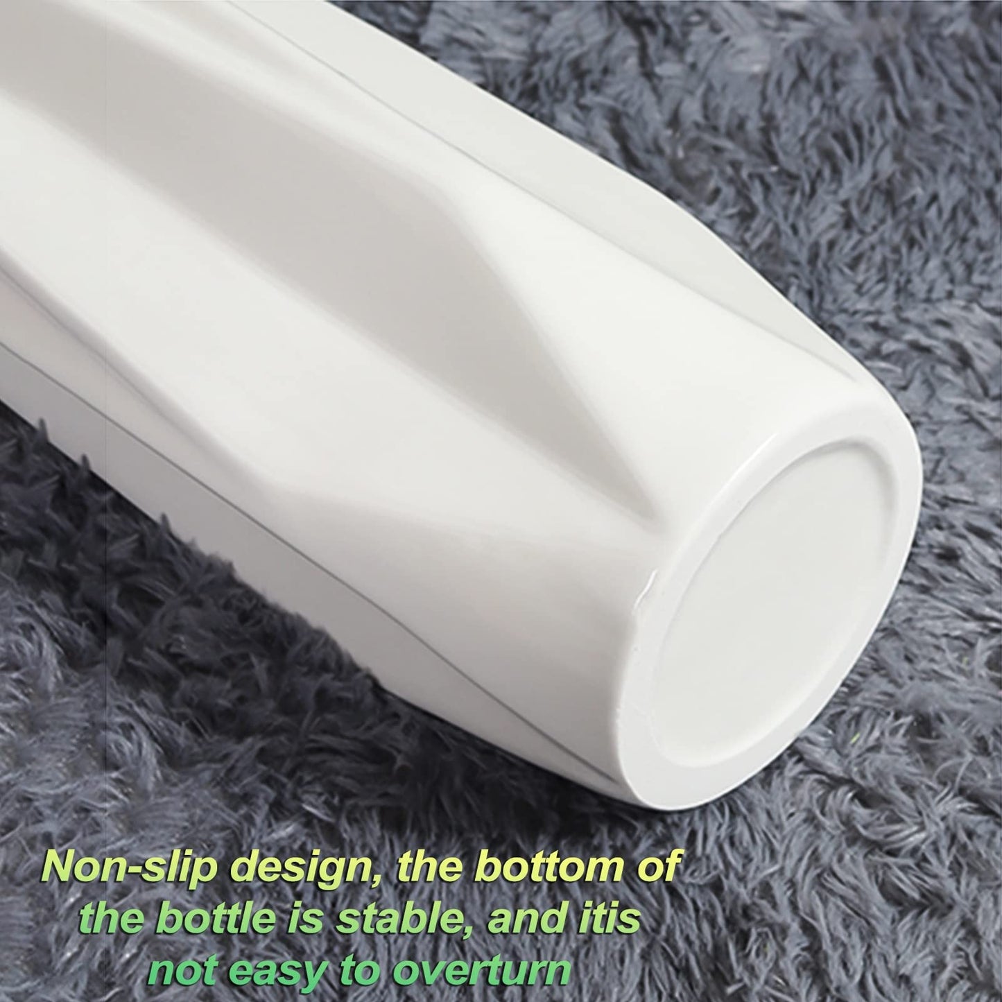 UWYTGF Floor Vase Ceramic Vase,Decorative Large,Floor,Large Floor Vase,White Ceramic Vase,Handcrafted,Sophisticated Vessel for Decorative Branches and Dried Flower,White-45Cm,White,30cm