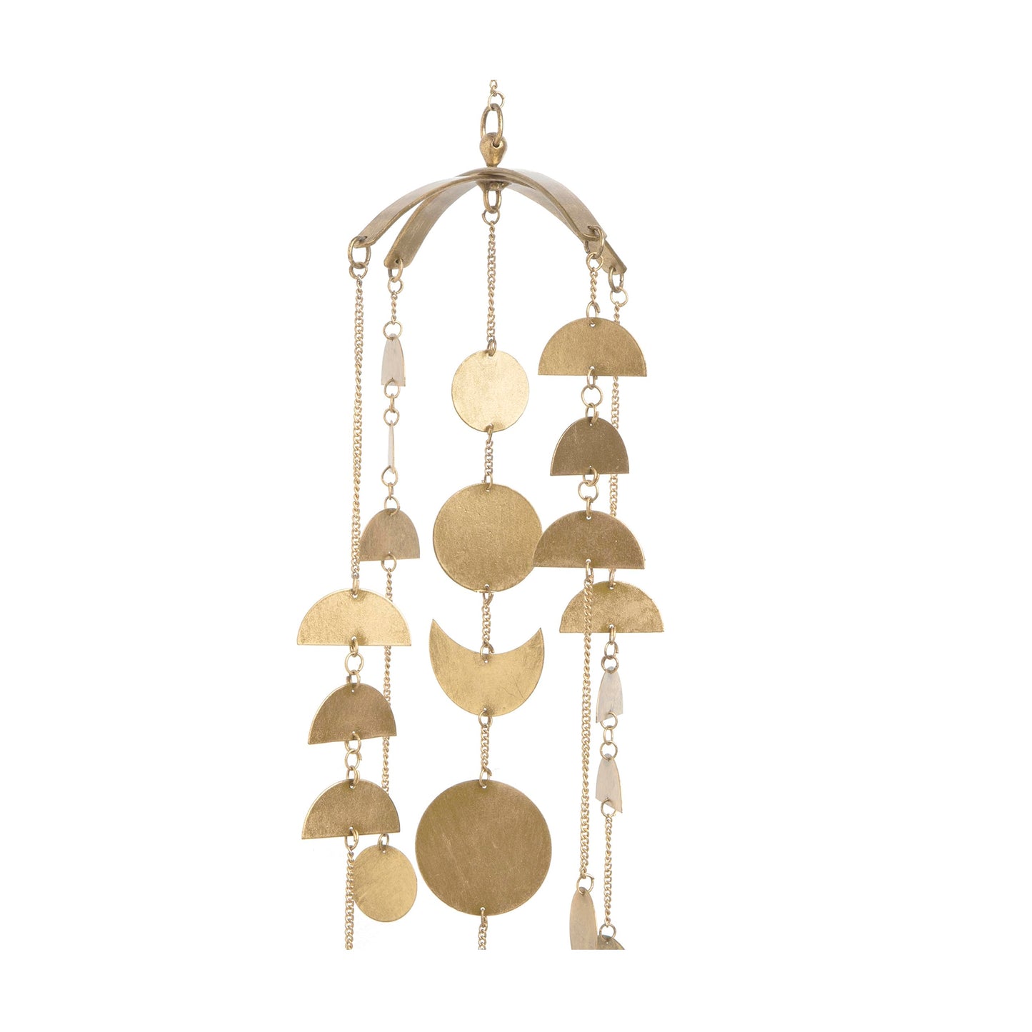 Crane Baby Moon Phase Nursery Décor for Boys and Girls, Ceiling Hanging, 6" x 6" X 36"