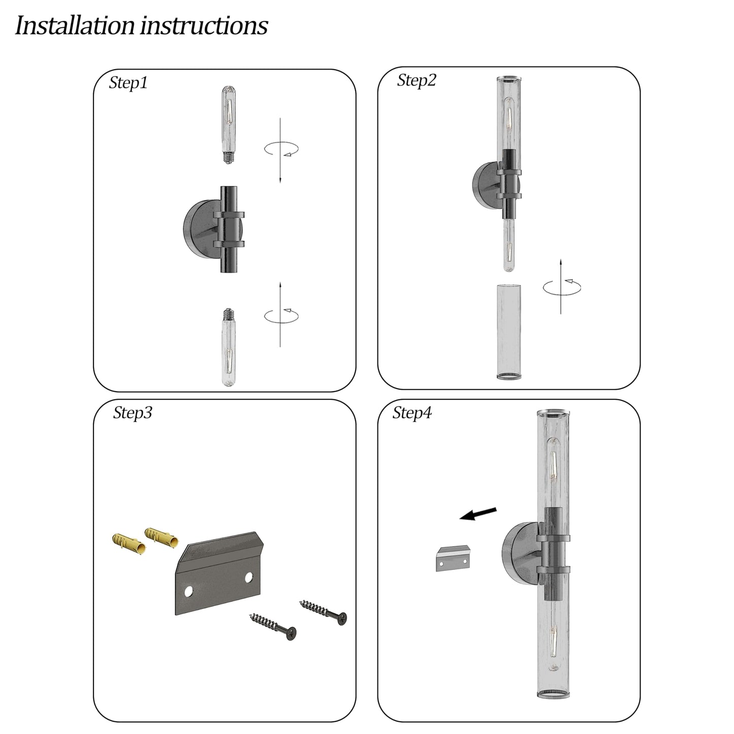 8000mAh Wireless Wall Sconces with Remote Control, Battery Operated Wall Sconce Set of 2 with Timer, Gold Rechargeable Dimmable Wall Lights for Living Room Bedroom Hallway Entryway 3000K, 20.5 Inch