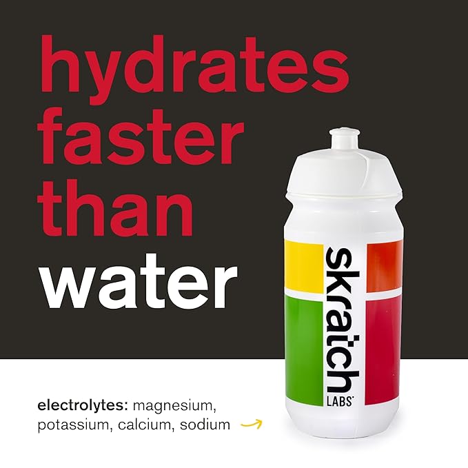 Skratch Labs Hydration Powder | Sport Drink Mix | Electrolytes Powder for Exercise, Endurance, and Performance | Strawberry Lemonade | 60 Servings | Non-GMO, Vegan, Kosher