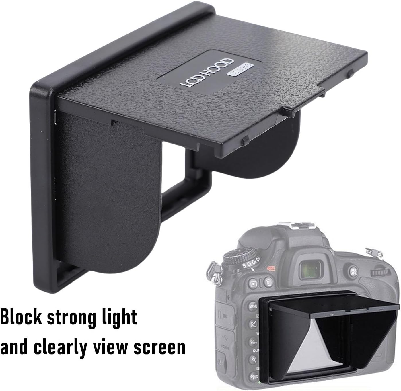 3.2in 5DIV 5DIII 1DX XT1 XT2 GFX50S Camera LCD Sun Shade, Screen Magnet Hood Viewfinder for Series XA Series Cameras