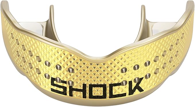 Shock Doctor Sports Mouth Guard, Breathable Low Profile Custom Fit, Basketball, Football, Lacrosse, Hockey & More