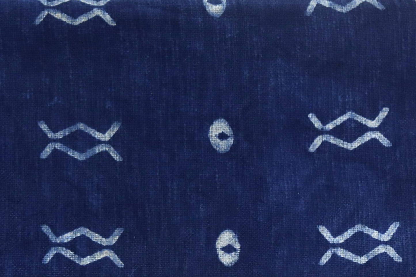 Trade Star 100% Cotton Throw Blanket Indigo Throw Blanket Handloomed Cotton Throw Mudcloth Designer with Tassels Handmade Premium Quality (50X70 INCHES Indigo Zen)