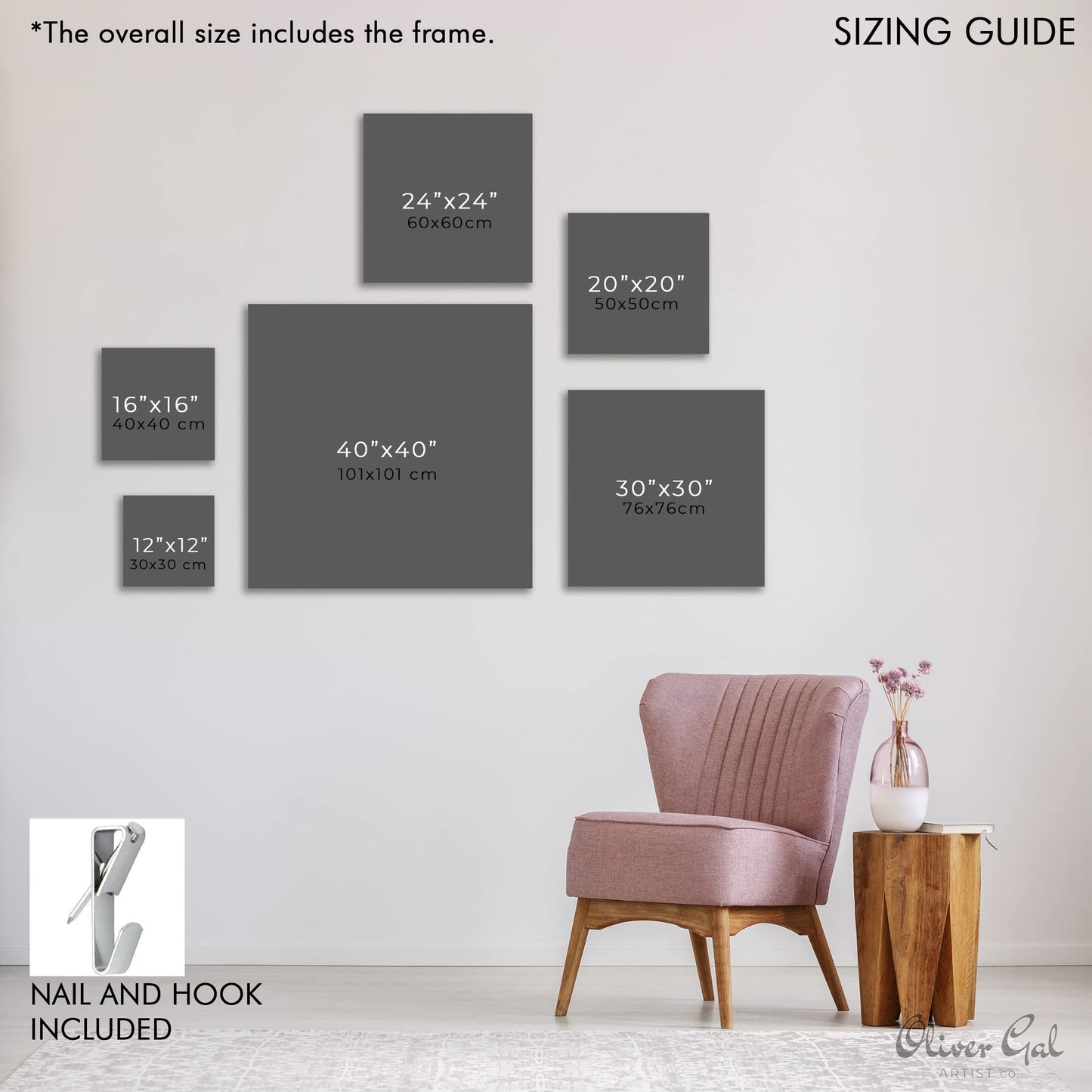 The Oliver Gal Artist Co. Fashion and Glam Contemporary Canvas Art - Couture X Ray, Wall Art for Living Room, Bedroom, and Bathroom, 12 in x 12, Black and White Home Decor