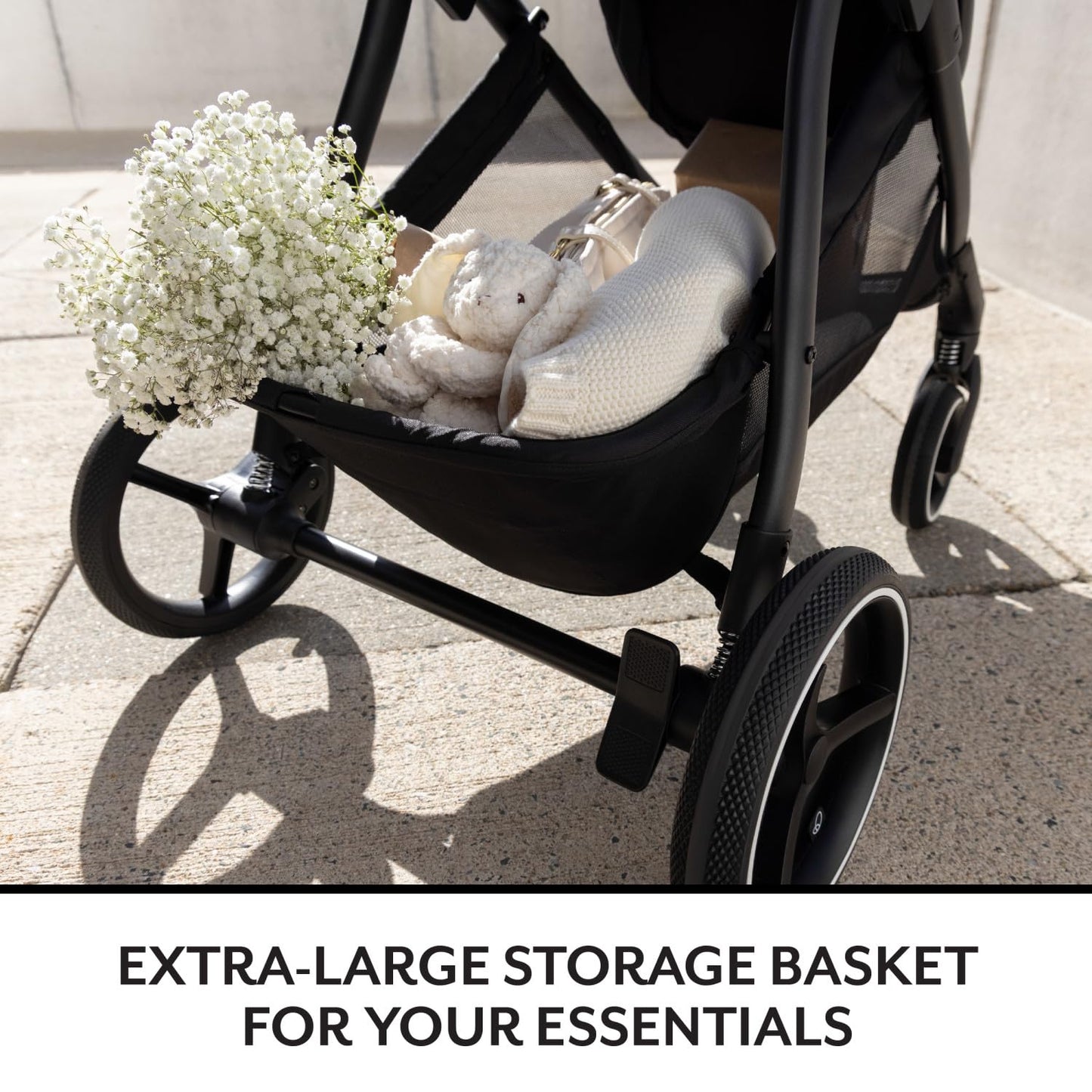 Evenflo Shyft Intuiti+ Travel System Featuring Revolve180 LiteMax™ NXT Rotating Rear-Facing Lightweight Preemie and Infant Car Seat with SensorySoothe 3-30 lbs. (Dubhan Black)