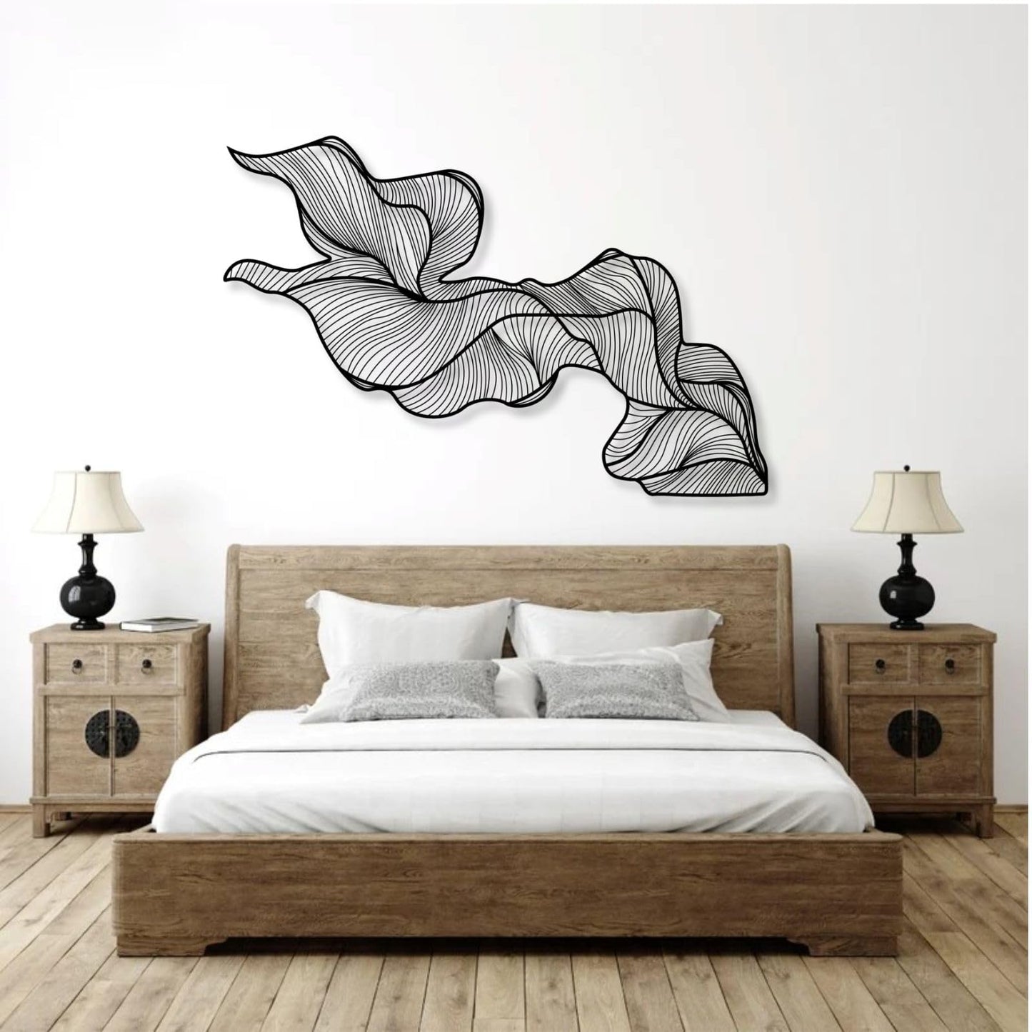 Cadeali Abstract Metal Wall Art, Modern Luxury Metal Wall Decor, Modern Home Decorations, Minimalist Art, Housewarming Gift, Abstract Artwork, Living Room Decor(Glod,41"x27" / 105x69.5 cm)