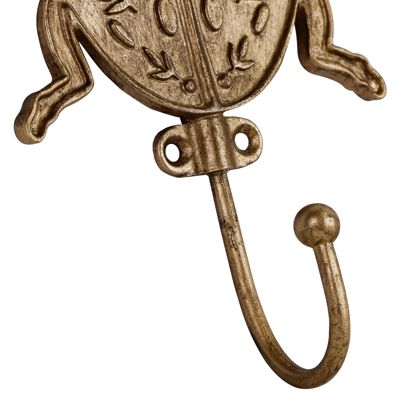 SOFFEE DESIGN Set of 3 Metal Insects Wall Hooks, Decorative Closet Organizer for Keys Jewelry, Nature-Inspired Home Decor