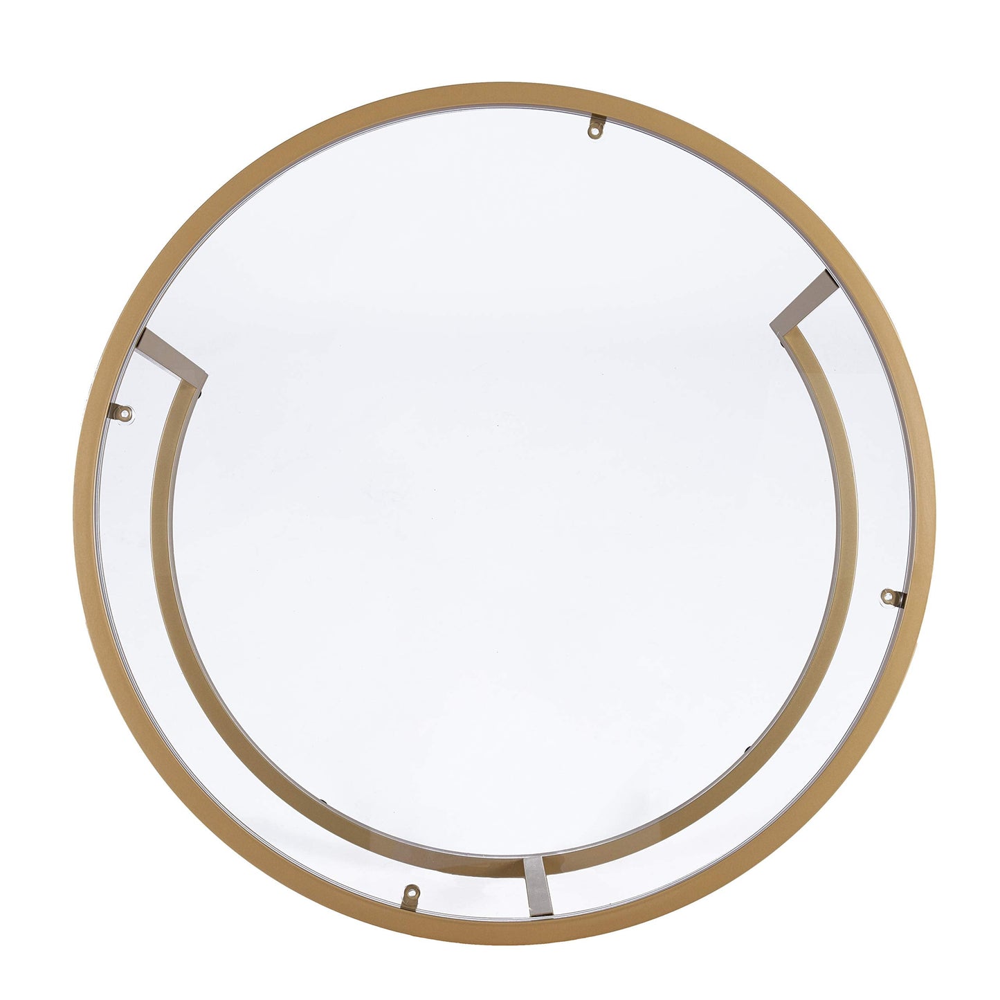 SEI Furniture Evelyn Glam Nesting Coffee Table 2-pc Set, Gold
