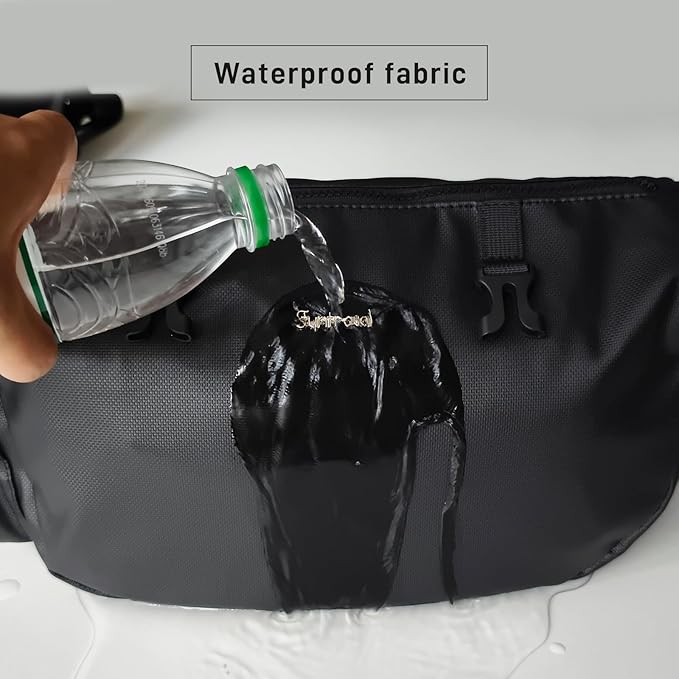 Small Sports Bag Waterproof Ultra-Light Gym Duffle for Men & Women Compact Mini Crossbody Bags, Perfect for Running, Travel & Fitness (black-quilting)