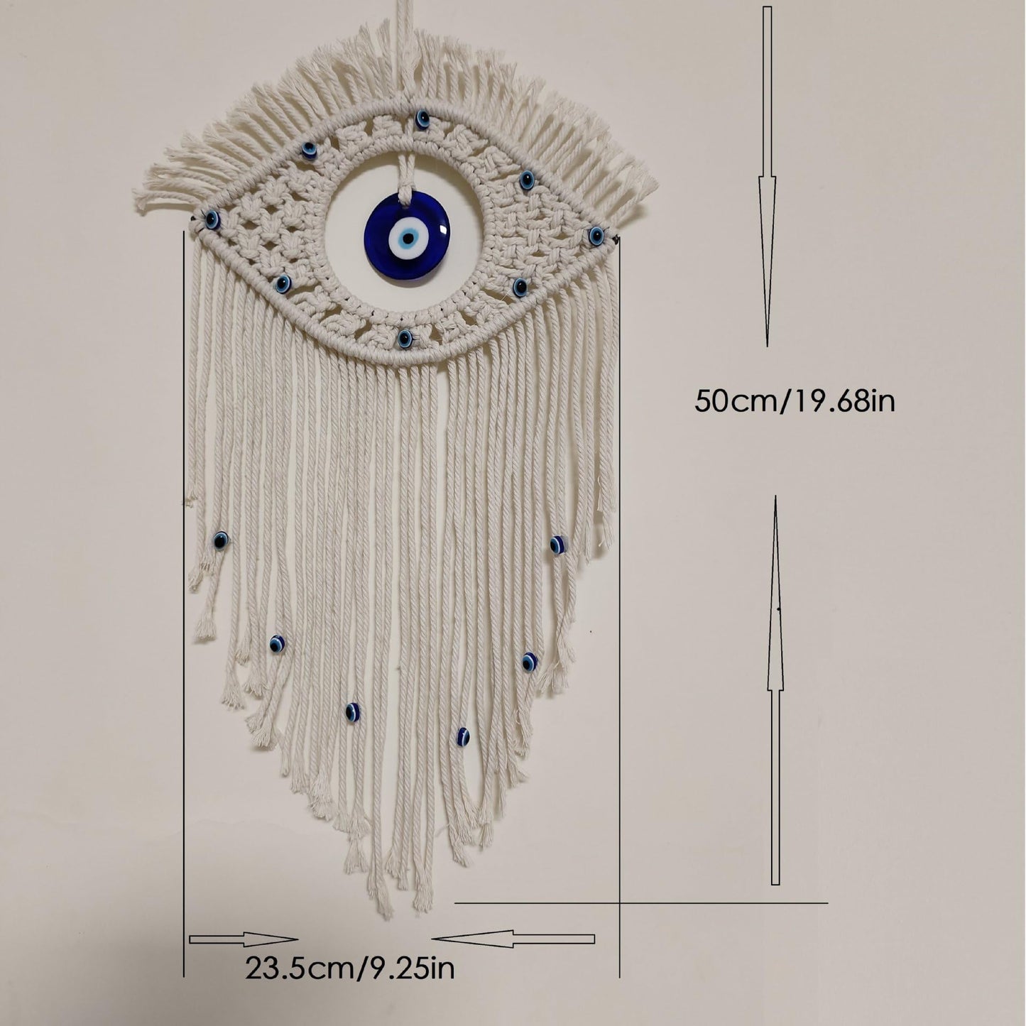 Yeaco Boho Style Handmading Wall Decor with Evil Eye Dream Catcher