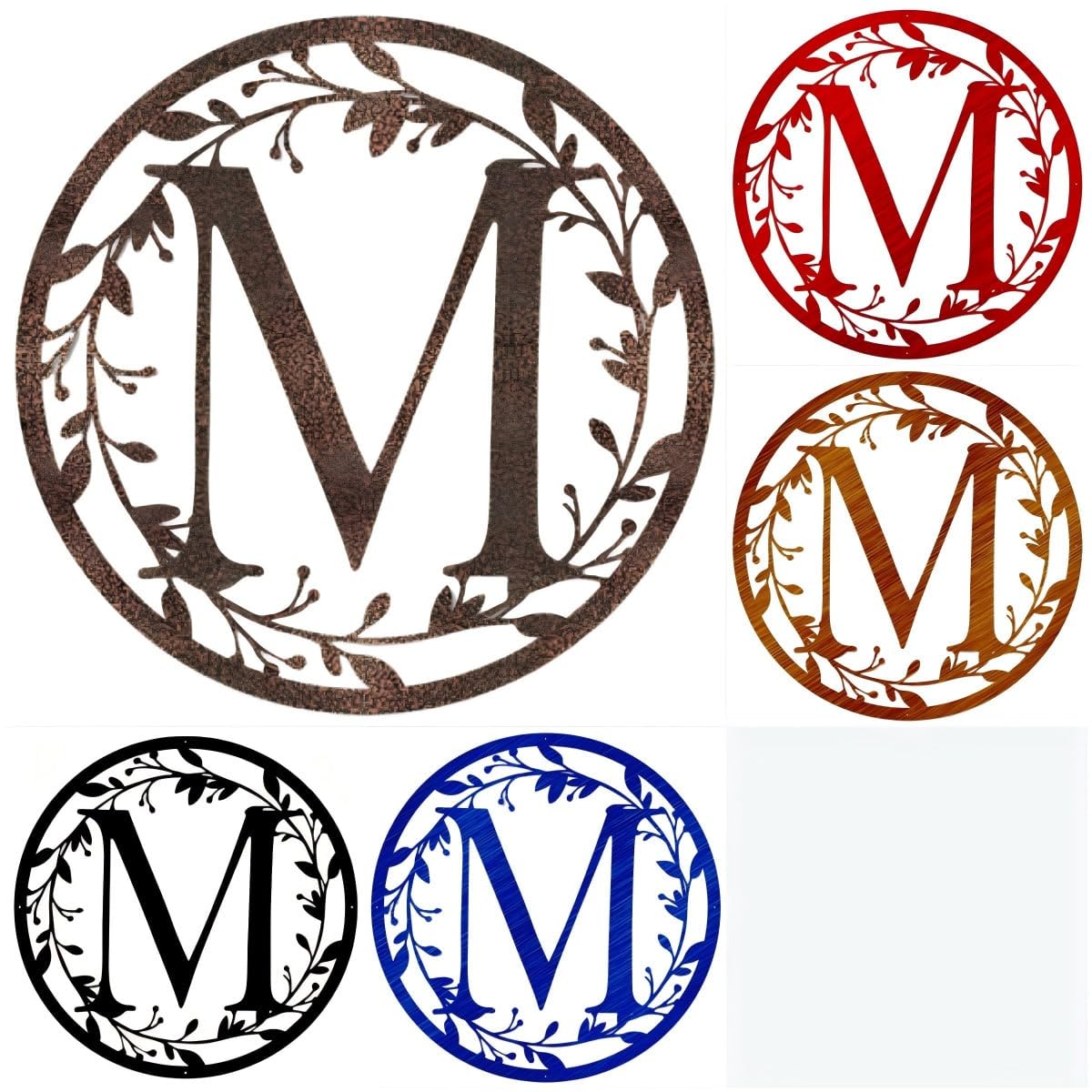 Happy Place Metal Wall Art - Custom Engraved Iron Sign Personalized Family Accent for Sunroom, RV and Outdoor Spaces | Cozy Metal Wall Art