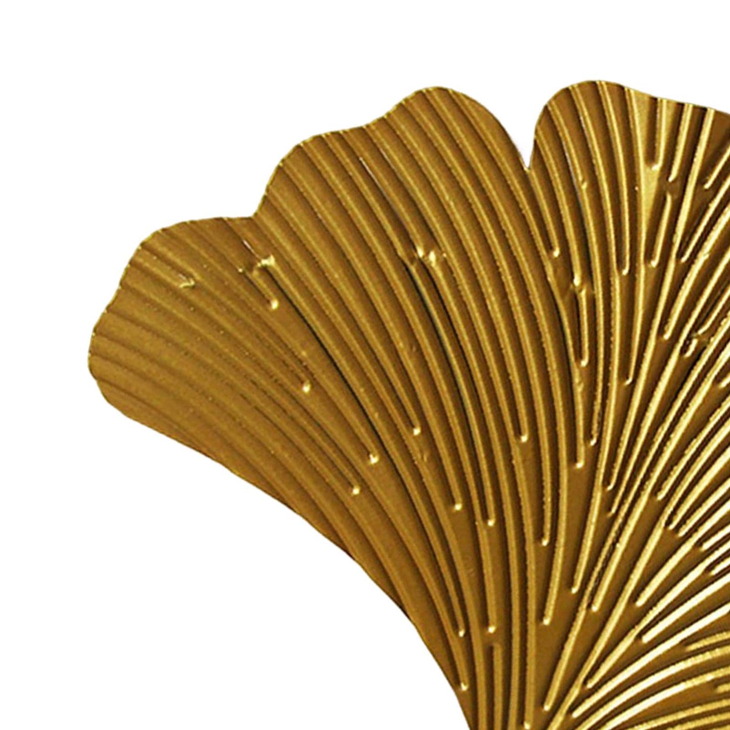 Baoblaze Ginkgo Leaves Wall Art Sculpture, Modern Iron Ginkgo Leaves Wall Decor for Farmhouse, Small (8.27 x 8.27 inches), Bathrooms, Kitchens, Living Rooms, Bedrooms, Children's Home Office