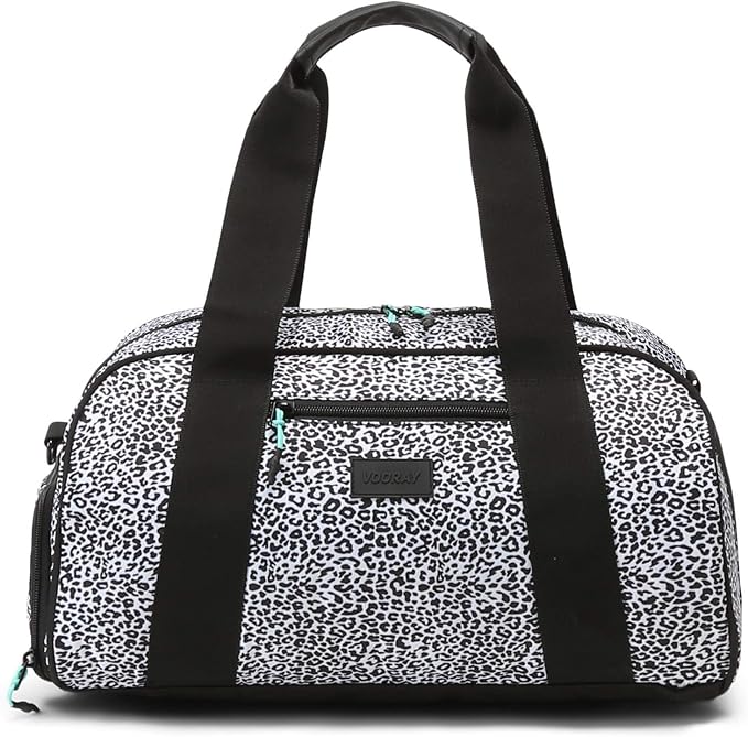 Vooray Burner Gym Duffel Bag, Gym Bag for Women and Men with Shoe Compartment, Weekender, Overnight & Travel Duffel for Sports and Workout