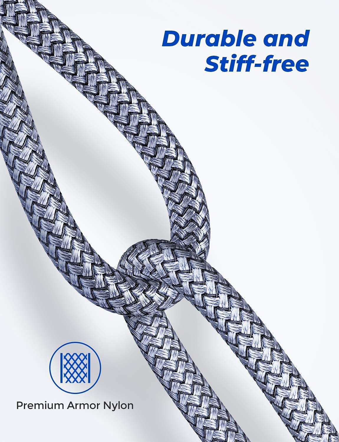 3.0 Cooler,6.6Ft/Grey, 2 Pack AINOPE USB to USB Cable, USB A to A Male to Male Cable [Never Rupture] Double End Type A