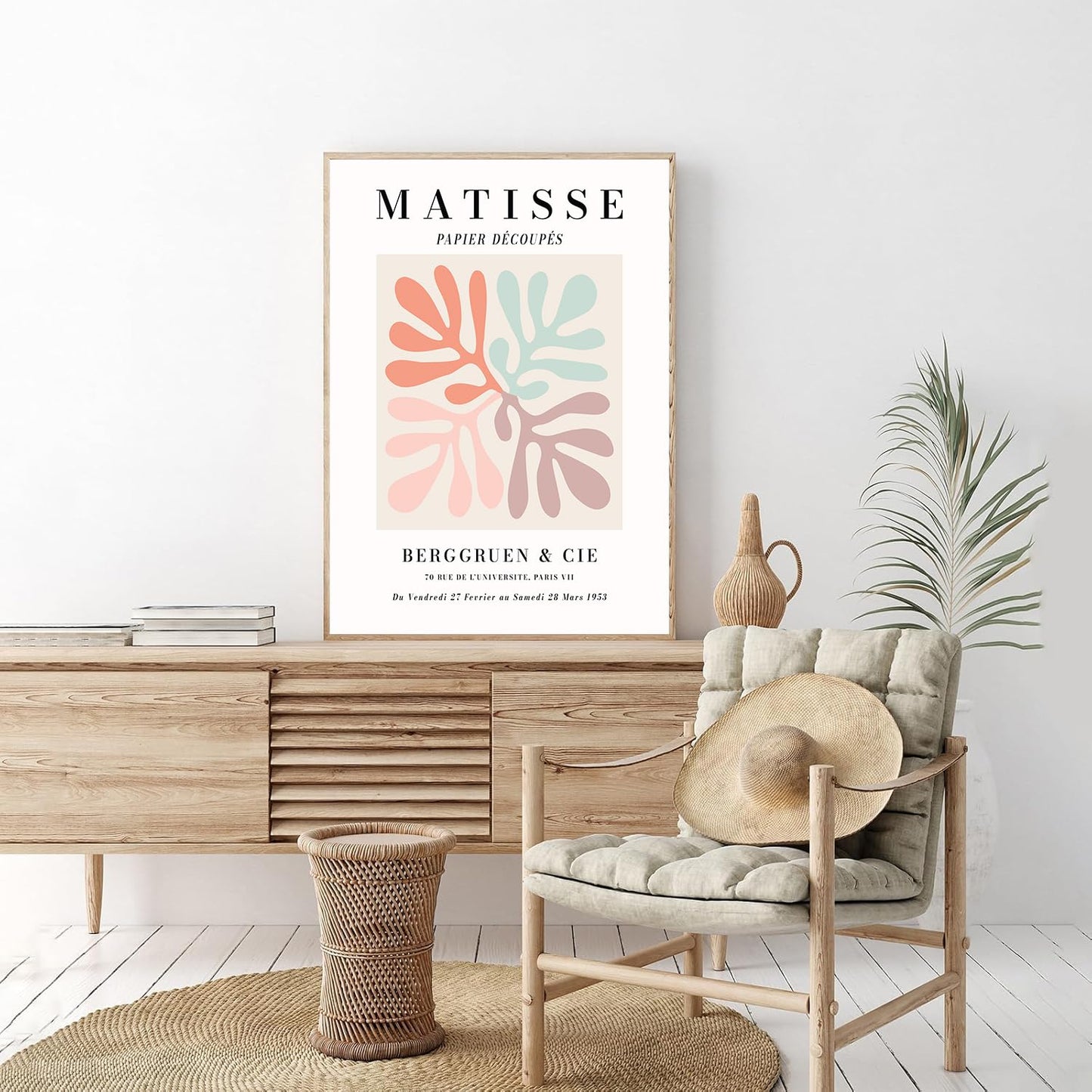 TRAMIN 15 Pcs Pink Wall Decor Aesthetic Pictures, Abstract Danish Pastel Prins, Matisse Wall Art Pink Posters for Room Aesthetic, Light Pink Dorm Wall Decor for College Girls Bedroom (8x10 Unframed)