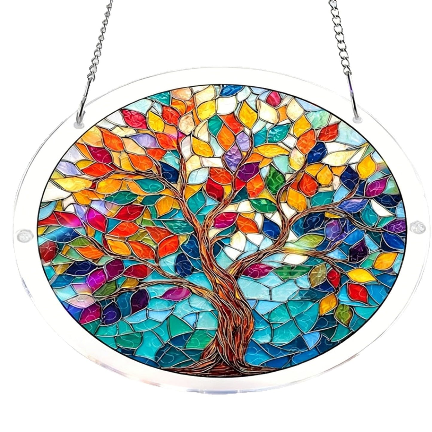 83 PCS Acrylic Suncatcher Puzzle, DIY Transparent Crystal Prism Window Hanging Decor, Reusable Handmade Rainbow Light Catcher Art Craft, Home Wall Balcony Ornament