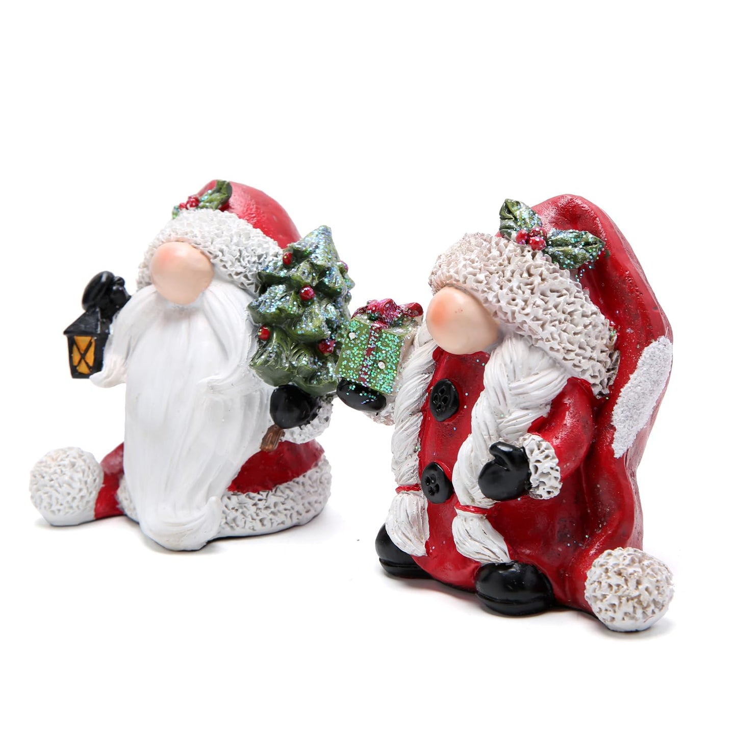 Hodao Joyful Christmas Elf Decorations: Unique Design, Christmas Tree and Gift Elves, Dazzling Lights, Creating a Dreamy Holiday Atmosphere…