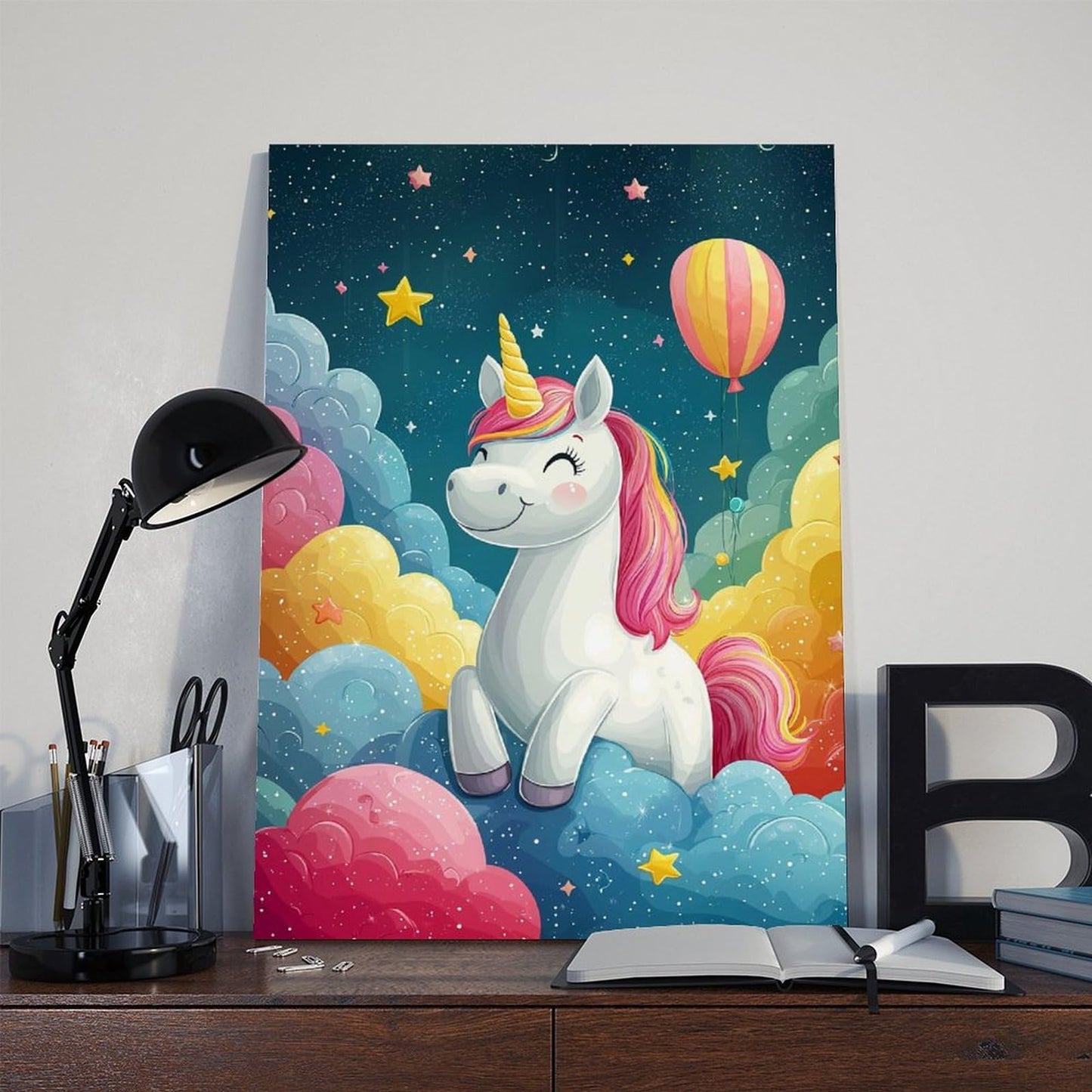 XAHOR Pastel Whimsical Print – Kawaii Style Kidcore Wall Decor for Cute Bedroom Vibes Poster for Room Aesthetics Canvas Wall Art Poster And Print 12x18inch(30x45cm)