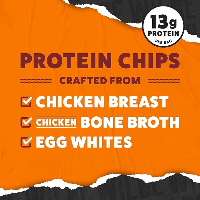 WILDE Protein Chips Spicy Variety Pack, Buffalo, Spicy Queso, Nashville Hot, Gluten Free Keto Chips Made With Real Ingredients, Protein Snacks, Pack of 12