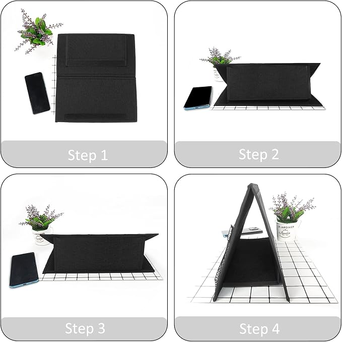 Gloppie Bedside Caddy with Pockets - Table Nightstand & Loft-Bed Organizer - Desk Storage & Hanging Organizer for Dorm